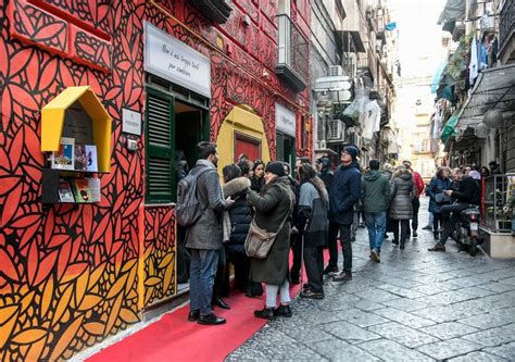 Napoli Festa Colori E Libri Nel Rione Sanit Nasce Il Vicolo Della