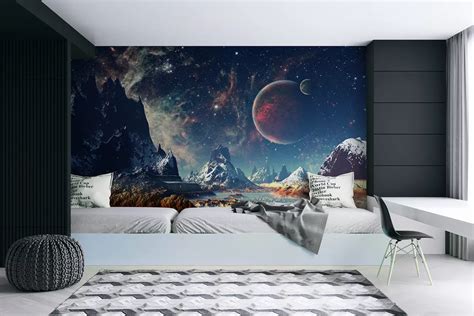 Wall Mural Photo Wallpaper Alien Landscape Nr U55303 Uwalls