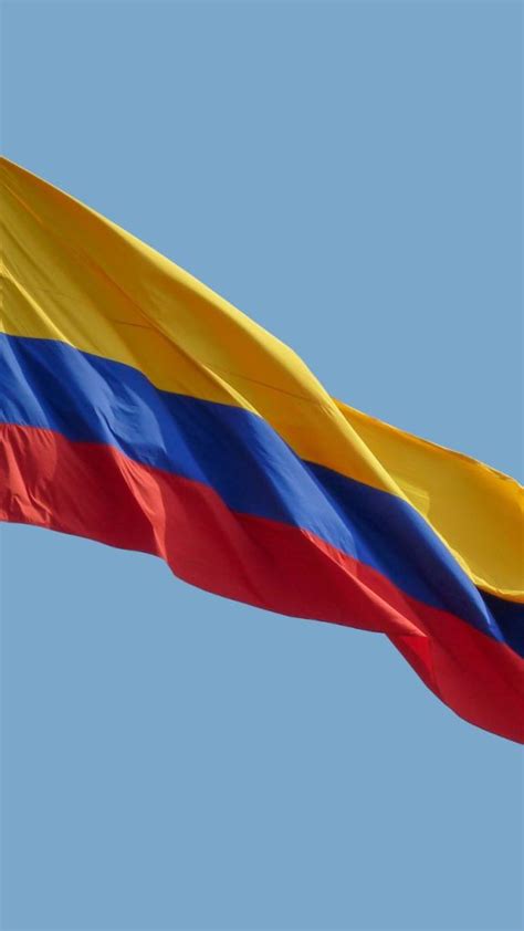 Bandera De Colombia Para Descargar Gratis Fondo De Pantalla