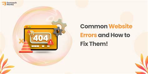 common website errors    fix