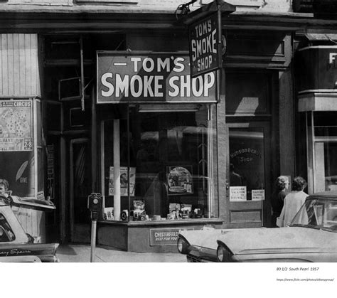 Tom S Smoke Shop 80 1 2 South Pearl 1957 AlbanyGroup Archive Flickr