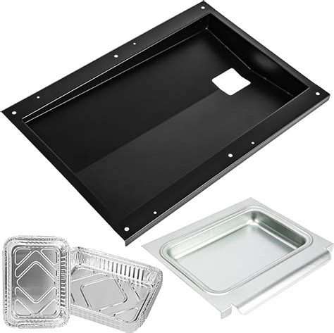 Amazon Uniflasy 69804 Grease Tray With 67047 Catch Pan For Weber