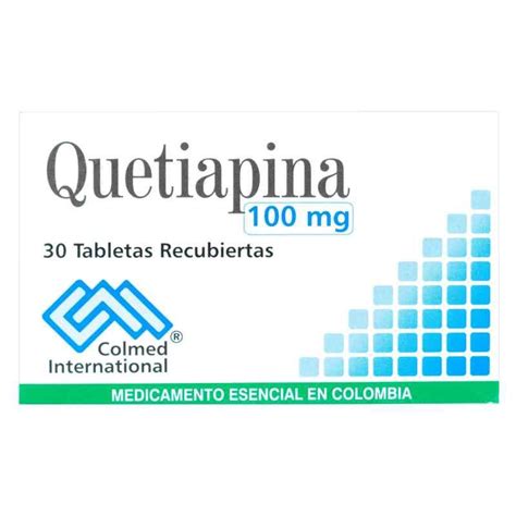 QUETIAPINA 100 MG CAJA X 30 TABLETAS PROCAPS