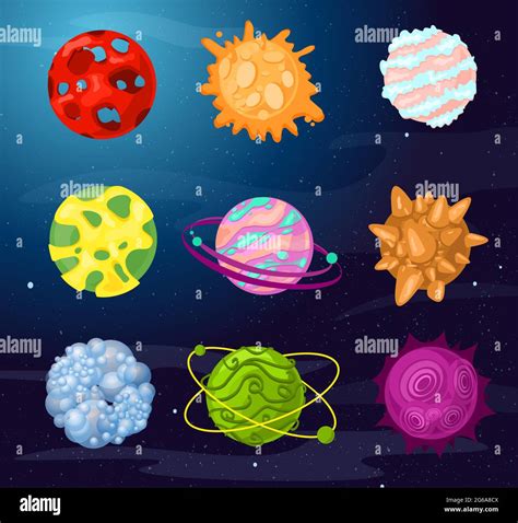 Planetas De Dibujos Animados Fotografías E Imágenes De Alta Resolución Alamy