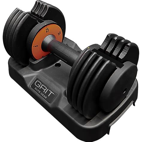 Buy Adjustable Dumbbell 5-25 lbs – Grit Elite Gear