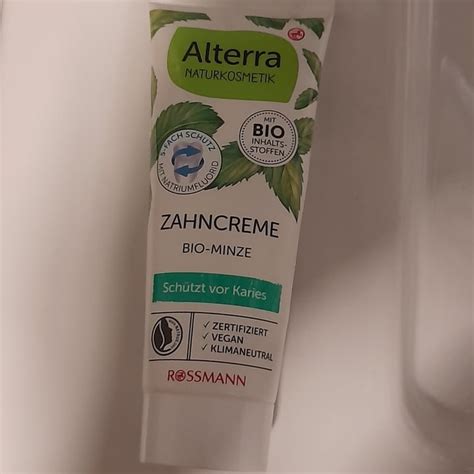 Alterra Zahncreme Bio Minze Review Abillion