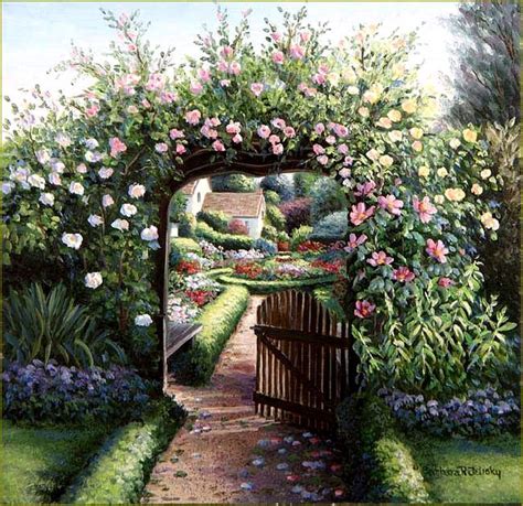 Paysages Et Jardins Romantiques En Peinture Barbara Rosbe Felisky