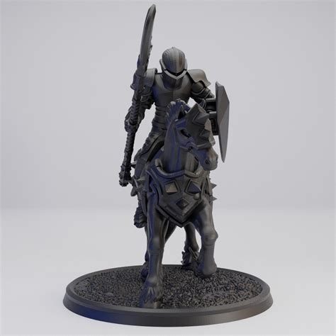 Hot Goblin ポールアームを持つ騎乗の騎士