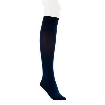 Bsn Jobst Opaque Softfit Mmhg Closed Toe Midnight Navy Knee High