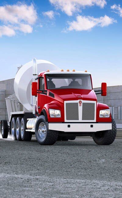 Kenworth Features New T880s Mixers At World Of Concrete Concrete Construction Magazine