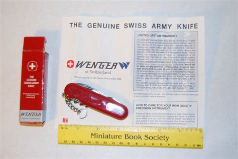 WENGER “ORIGINAL” SWISS ARMY KNIFE