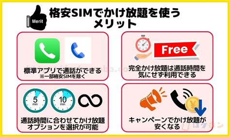 かけ放題が使える最安の格安simを9社紹介！専用アプリなし・選び方まで徹底解説 ロケホン