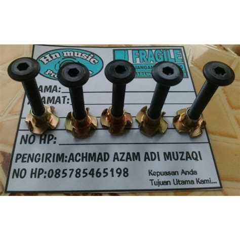 Jual Baut Cakar Box Speaker L Panjang Cm M Jcbc Gepeng Pipih X