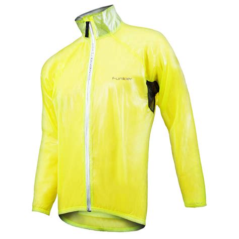 Дождевик велосипедный Funkier Lecco Rain Jacket Wj1305 желтый купить в