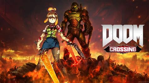 isabelle doom slayer  wallpaper