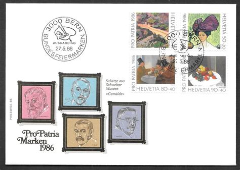 FDC Pro Patria Serie 1986 schön illustriert ET 27 5 1986 Kaufen auf