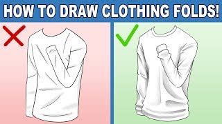 How To Draw Clothes Wrinkles