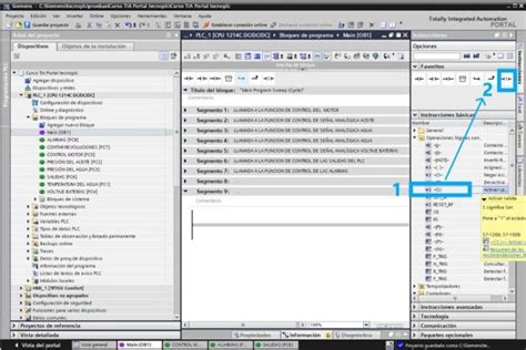 Instrucciones En Tia Portal Qu Son D Nde Est N Y C Mo Usarlas Tecnoplc