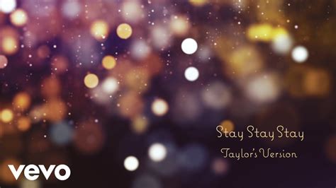 Taylor Swift - Stay Stay Stay (Taylor's Version) (Lyric Video) Chords - Chordify