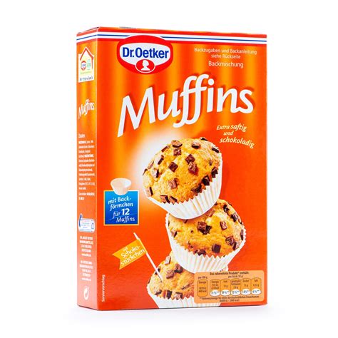 DR OETKER Kleine Backideen Muffins mit Schokostückchen HOFER