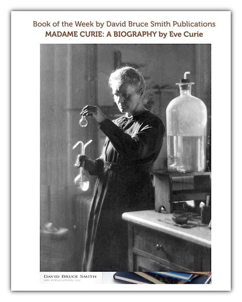 Book of the Week: MADAME CURIE: A BIOGRAPHY by Eve Curie