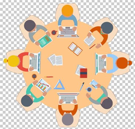 Round Table Meeting Office PNG, Clipart, Brainstorming, Business ...