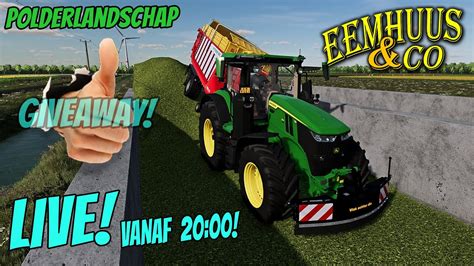 GIVEAWAY Production Pack Polderlandschap LIVE Farming Simulator 22