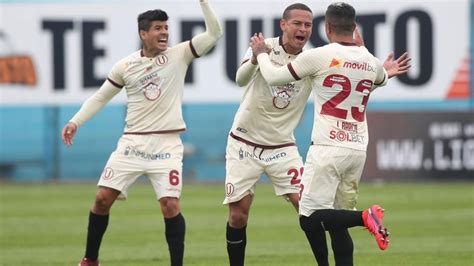 Universitario 3 1 Cienciano Resultado Resumen Y Goles Del Partido Por