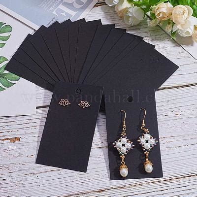 Wholesale Pandahall Pcs Colors X Cm Paper Earring Display Cards