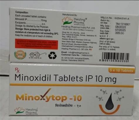 Minoxytop Tablets For Clinical Capacity Mg At Rs Strip In