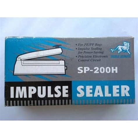 DOUBLE LEOPARDS IMPULSE SEALER SP 200 H ALAT SEGEL KEMASAN PLASTIK