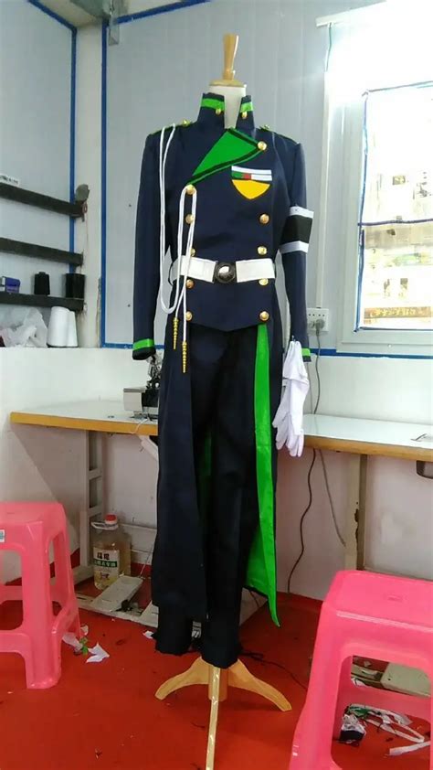 Owari no Seraph of the End: Vampire Reign Mito Jujo Japanese Imperial Demon Army Uniform Cosplay ...