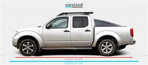 Dimensions Nissan Navara Vs Tesla Model Y Present