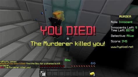 How To Play Murder Mystery On Hypixel Youtube