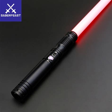 Txqsaber Heavy Dueling Lightsaber Neo Pixel Rgb Smooth Swing Laser