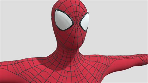 The Amazing Spider Man Suit D Model Upgraded D Model By Erick