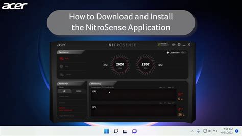 How to Install NitroSense - YouTube