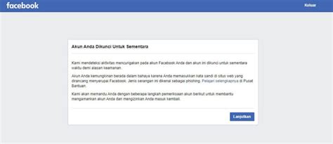 Cara Membuka Akun Facebook Yang Terkunci Dengan Mudah