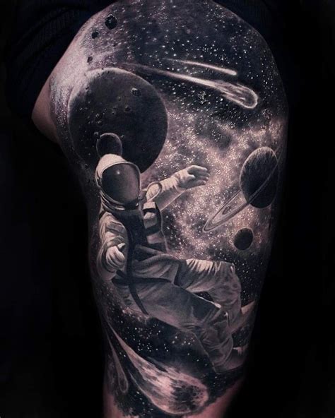 Pin By Lucas Samson On Tattoo Black And Grey Tattoos Galaxy Tattoo