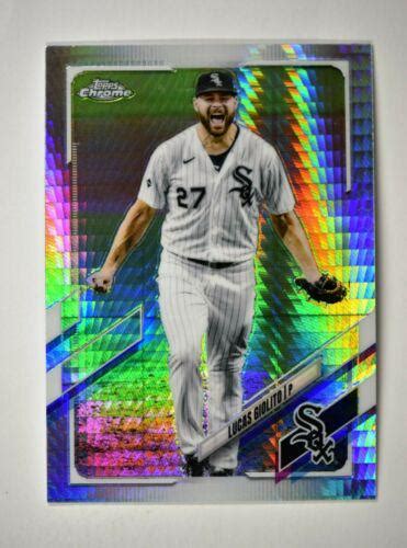 Lucas Giolito Prism Refractor Ungraded Topps Chrome