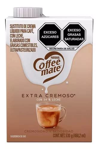 Sustituto De Crema L Quido Para Caf Coffee Mate Extra Cremoso G