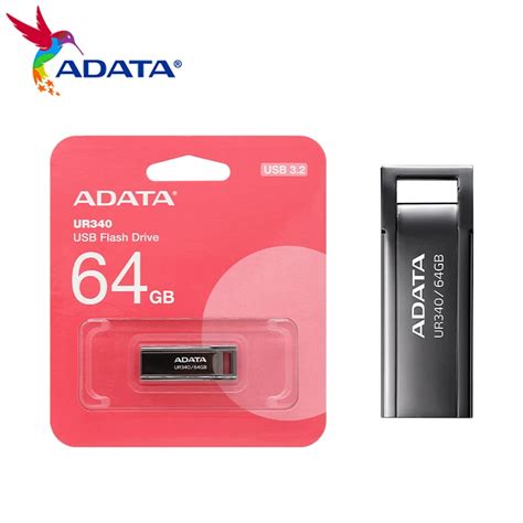 Original Adata Royal Ur Usb Flash Drive Usb Gen Metal Mirror Pen