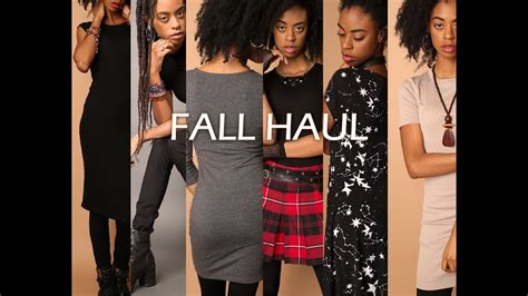 Fall Haul Forever 21 Hot Topic Try On Haul Youtube