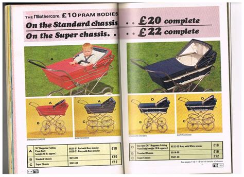 Vintage Mothercare Prams In The Catalogue Kinderwagens