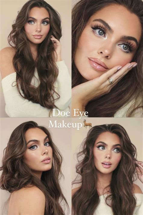 Doe Eye Makeup Tutorial🦌🤍🎀 Doe Eye Makeup Big Eyes Makeup Wedding