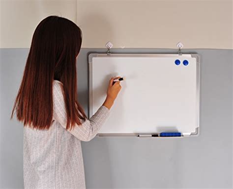 Magnetic Whiteboard Set Dry Erase Board 24 18 Eraser Dry Erase Black