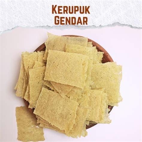 Jual Oleh Oleh Khas Madiun Krupuk Lempeng Krupuk Puli Kg Mentah