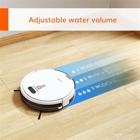 ILIFE V8 Plus Robot Vacuum Cleaner 1000Pa Suction Wet Mopping 750ml