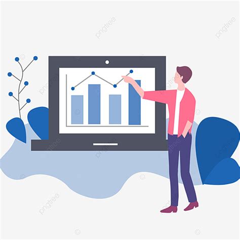 Financial Illustrations Clipart Vector Financial Data Technology