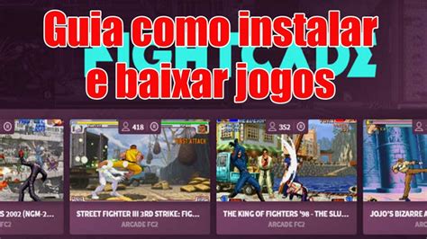 Tutorial Como Jogar Fight Cade 2 Online Os Classico De Fliperama YouTube